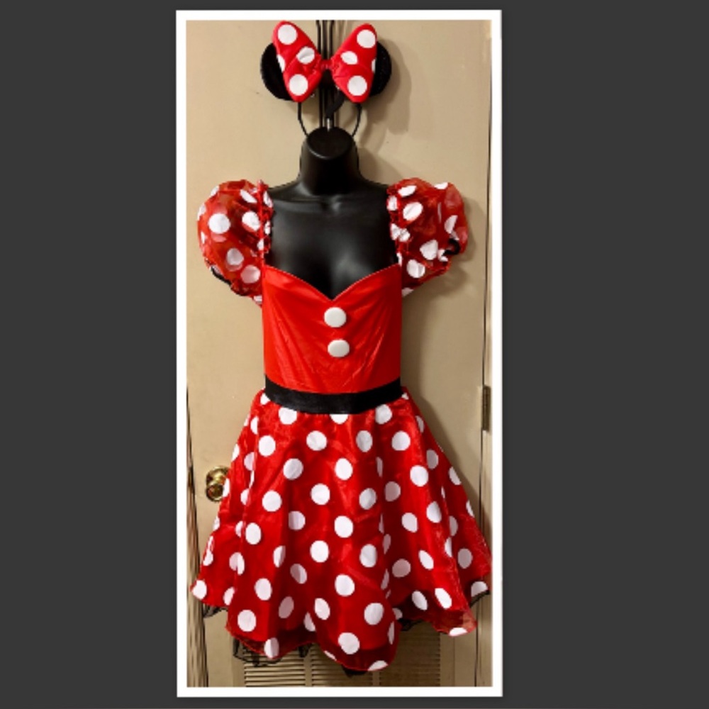 Disney Minnie Mouse - Costume Dress Women’s Size Medium